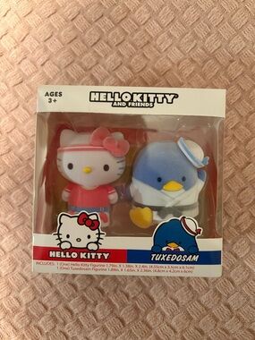 Hello Kitty & Tuxedosam Figurine Set